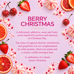 BERRY CHRISTMAS | Christmas Soy Candle XL 500ml | Gift Boxed