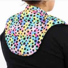 Wheatbags Love | NECK SHOULDER HEAT PACK | Cheetah Rainbow