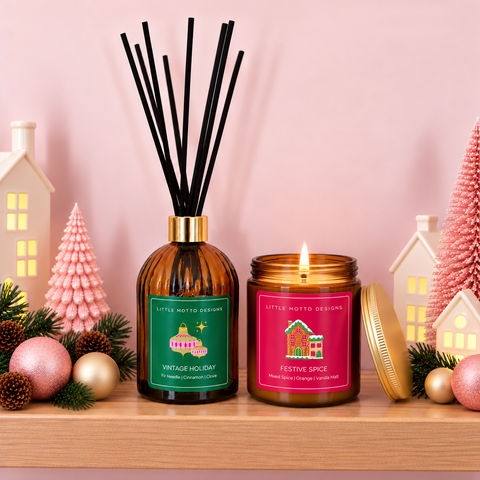 CHRISTMAS Reed Diffusers 250ml | 3 FRAGRANCES | Gift Boxed