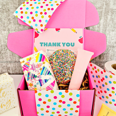 TEACHER CHRISTMAS Mini Custom Hamper | PERSONALISED | Chocolate, Hand Cream & Soap Gift Pack | Thank You | Christmas | Kris Kringle