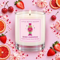 BERRY CHRISTMAS | Christmas Soy Candle XL 500ml | Gift Boxed
