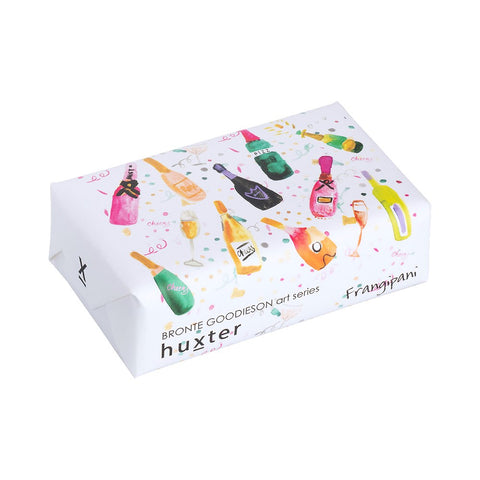 Huxter |  Wrapped Soap | Congratulations | Champagne Cheers | Frangipani | 200g