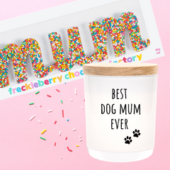 Mother's Day | PET MUM | Personalised | Boxed Soy Candle | Gift | Mum | Mother | Paws | Dog | Cat | Fur Baby