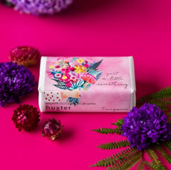 Huxter | Wrapped Soap | Just a Little Something | Pink Bunch | Frangipani | 200g
